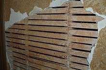 Lath and Plaster Cavity Walls Lath and Plaster Cavity Walls