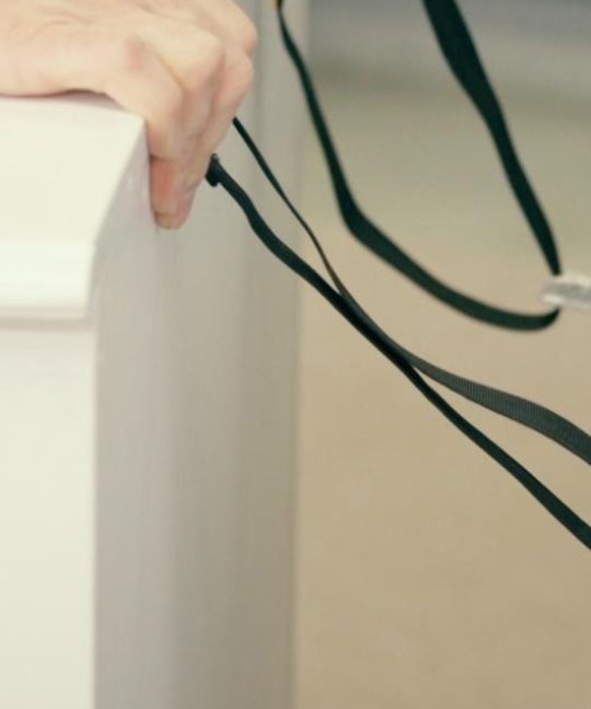 Child safety anchors for furniture